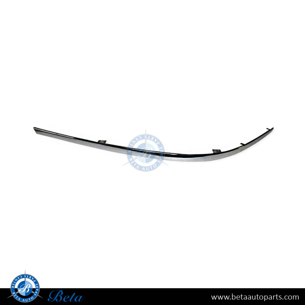 Left Side Front Bumper Lower Chrome Moulding for Mercedes E-Class Coupe C207 2010-2013 models, Part Number 2078851921 Left Side Front Bumper Lower Chrome Moulding for Mercedes E-Class Coupe C207 2010-2013 models, Part Number 2078851921